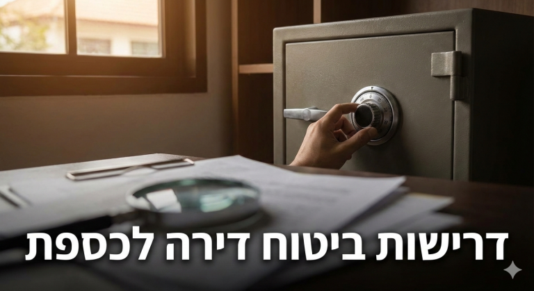 כספת JSH מאושרת על ידי חברות הביטוח